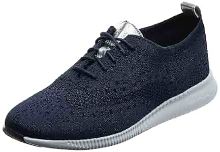 Jun新品未使用品COLE HAAN 青いメッシュスニーカーコールハーン 2.ゼログランド スティッチライト オックスフォード mens. 0.0